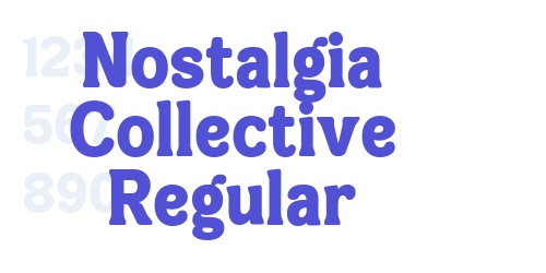 Nostalgia Collective Regular-font-download