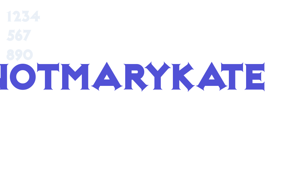 NotMaryKate-font-download