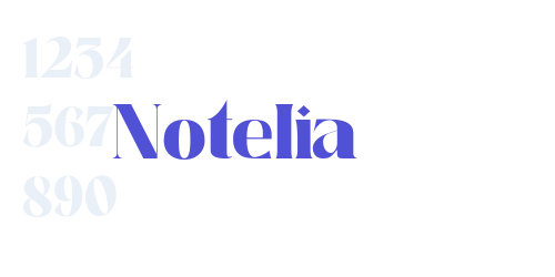 Notelia-font-download