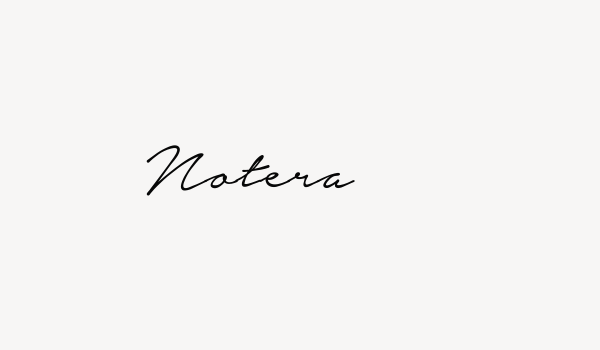 Notera Font