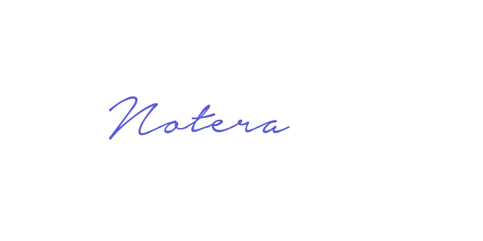 Notera Font