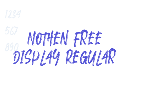 Nothen Free Display Regular