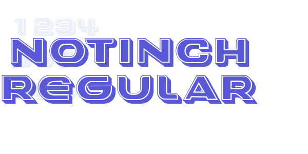 Notinch Regular font free