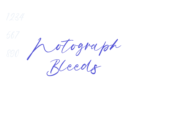 Notograph Bleeds