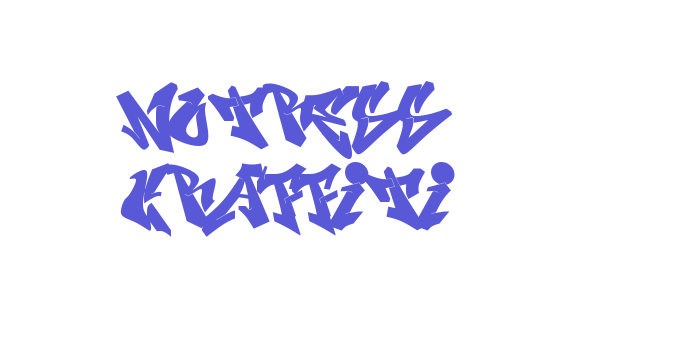 Notress Graffiti Font Download