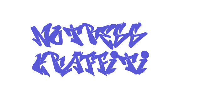 Notress Graffiti Font