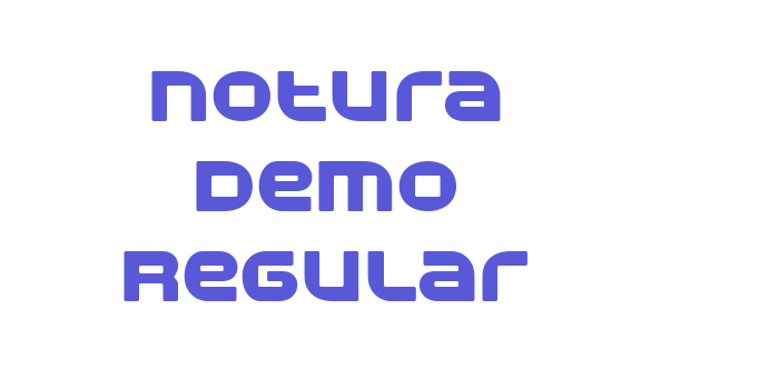 Notura Demo Regular Font Download