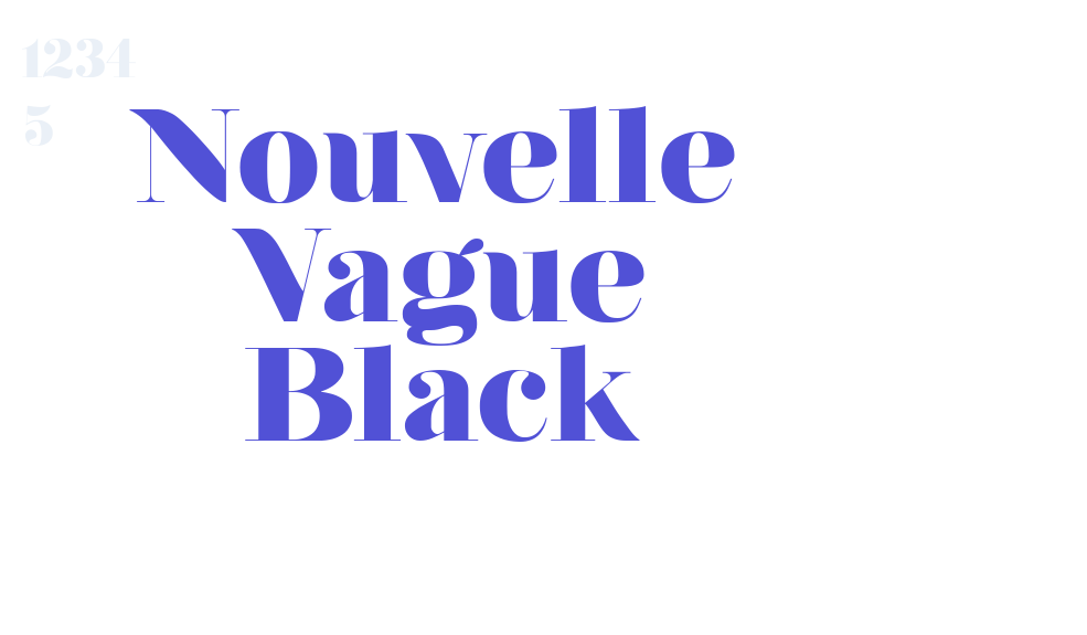 Nouvelle Vague Black-font-download