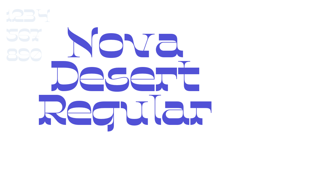 Nova Desert Regular-font-download