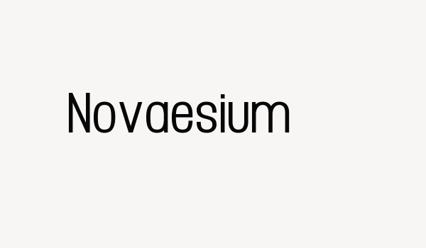 Novaesium Font