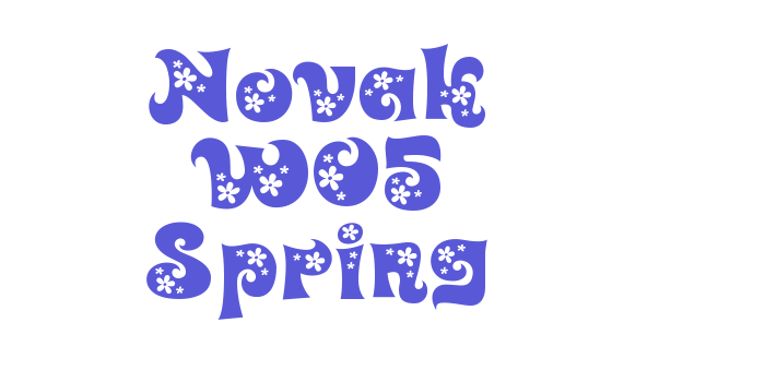 Novak W05 Spring Font Download