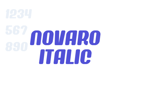 Novaro Italic