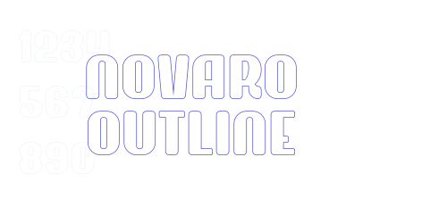 Novaro Outline-font-download