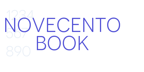 Novecento Book-font-download