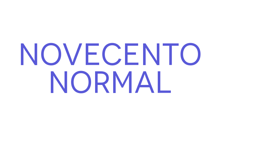 Novecento Normal Font Download