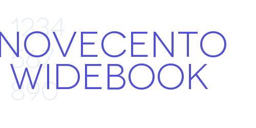 Novecento WideBook-font-download