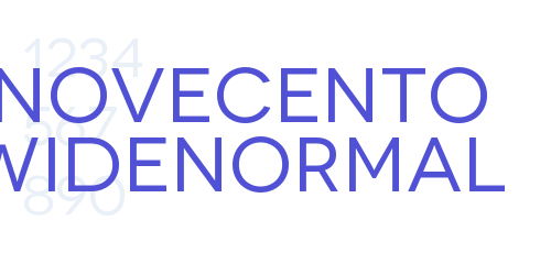 Novecento WideNormal-font-download