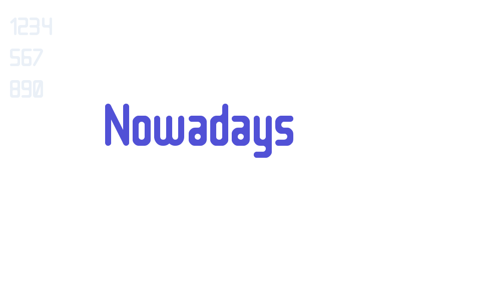 Nowadays-font-download