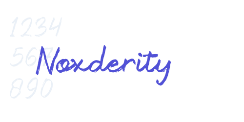 Noxderity-font-download