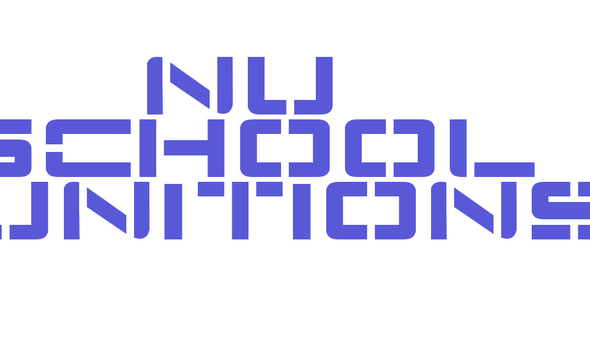 Nu School Munitions Font