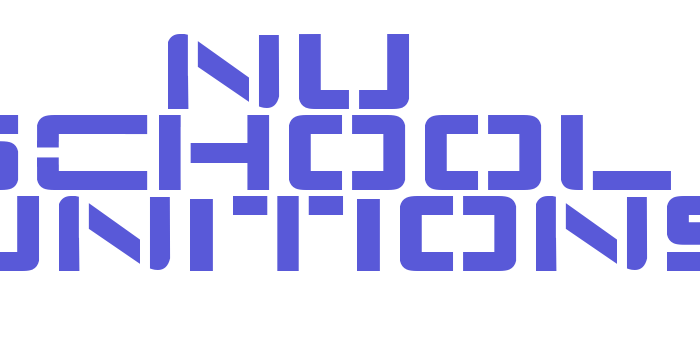 Nu School Munitions Font Download