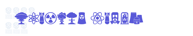 Nuclear Icons-related font