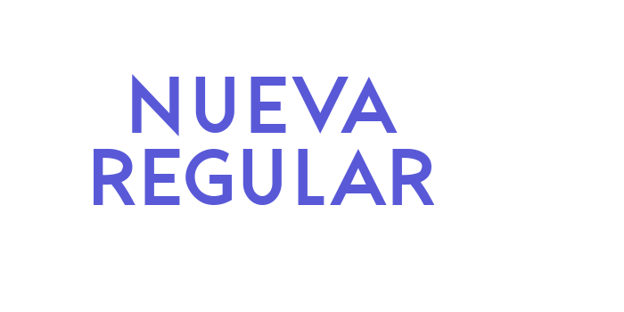 Nueva Regular Font Download