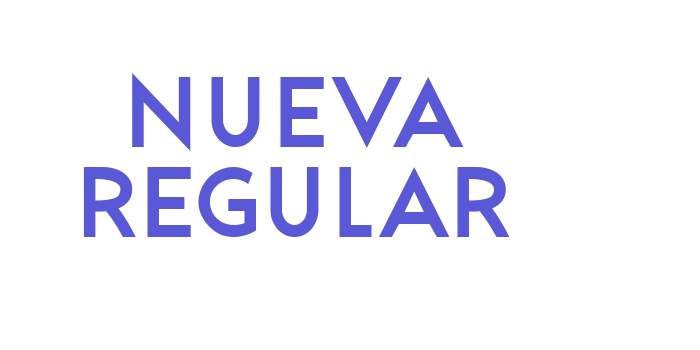 Nueva Regular Font