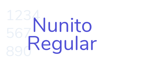Nunito Regular