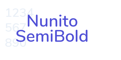 Nunito SemiBold