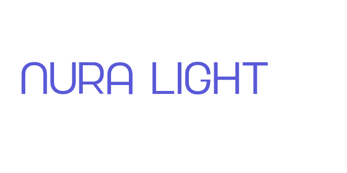 Nura Light Font Download