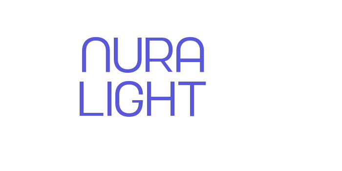 Nura Light Font