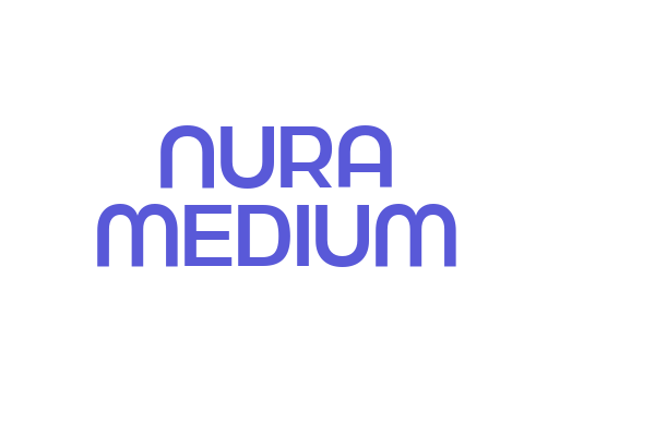 Nura Medium Font