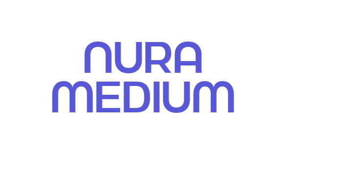 Nura Medium Font Download