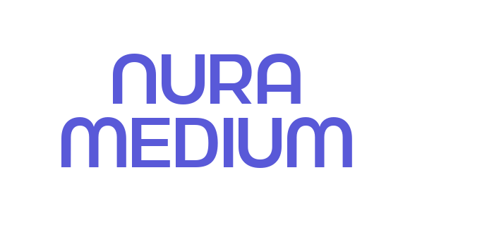 Nura Medium Font