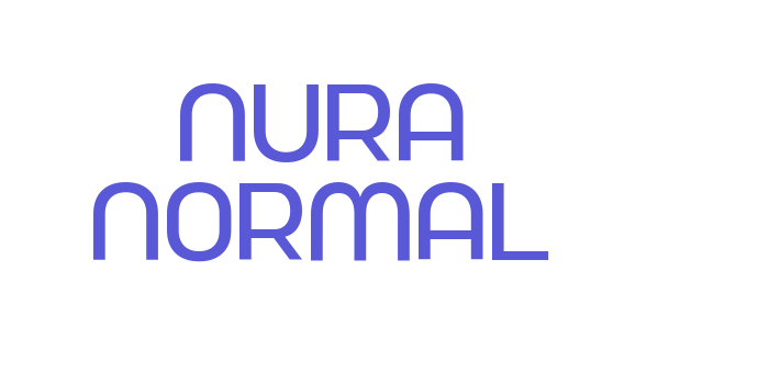 Nura Normal Font