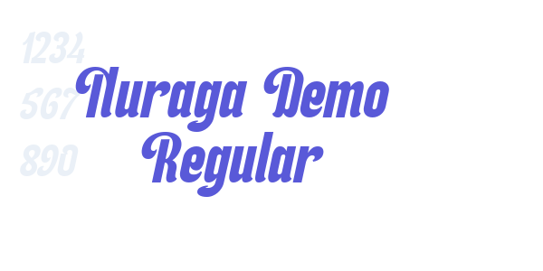 Nuraga Demo Regular font