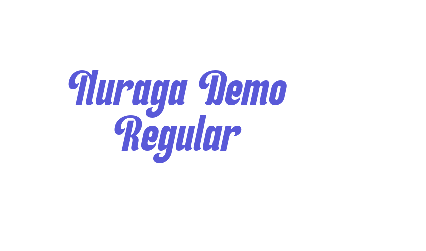 Nuraga Demo Regular Font