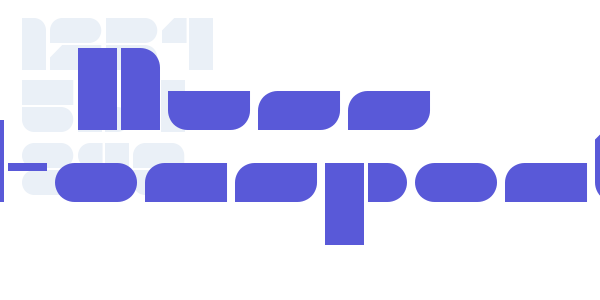 Nuss Motorsports font free