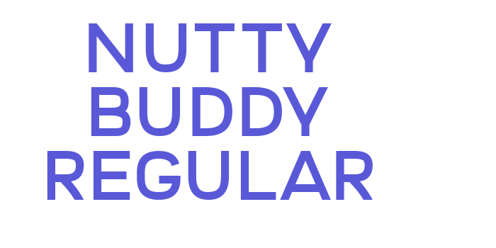 Nutty Buddy Regular Font