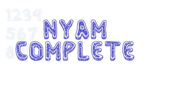 Nyam Complete font free