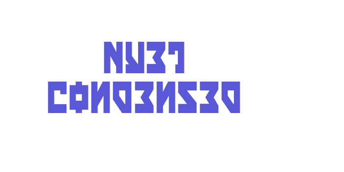 Nyet Condensed Font Download