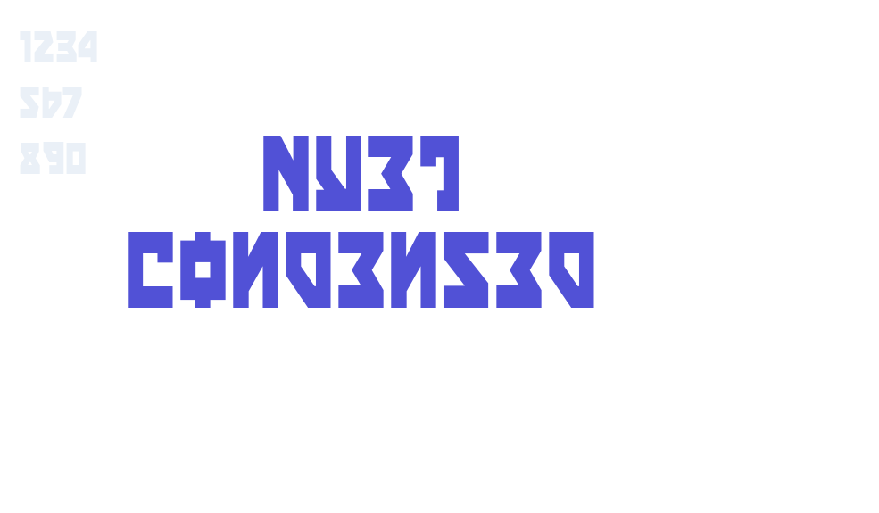 Nyet Condensed-font-download