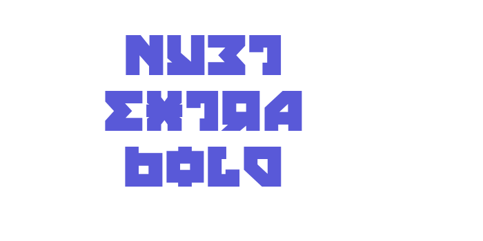 Nyet Extra Bold Font Download