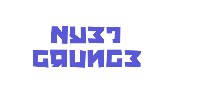 Nyet Grunge Font Download