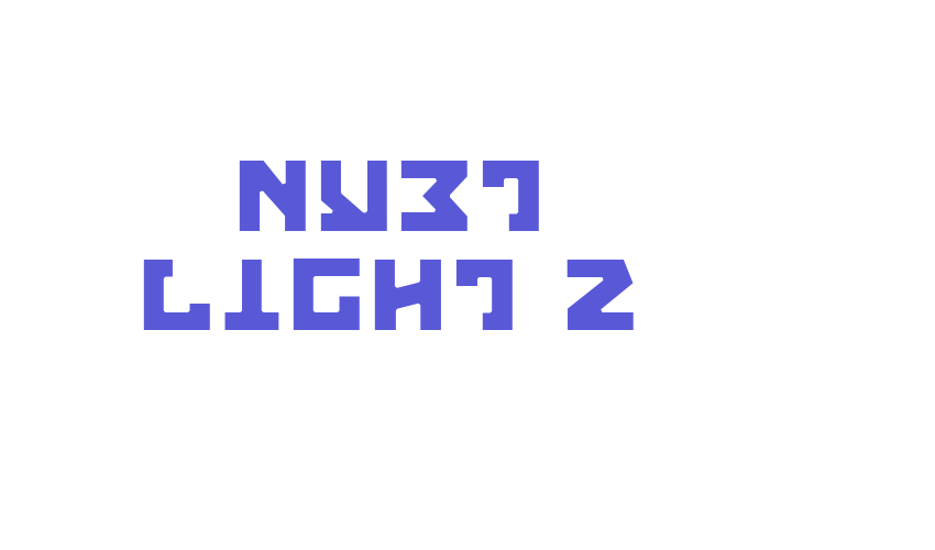 Nyet Light 2 Font Download