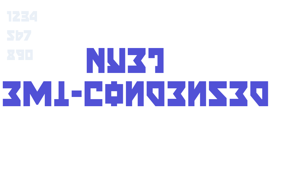 Nyet Semi-Condensed-font-download