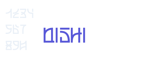 OISHI font free