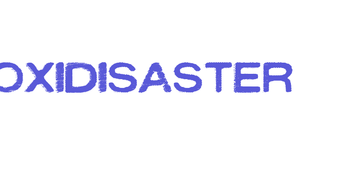 OXIDISASTER Font Download