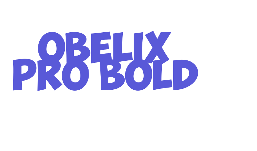 Obelix Pro Bold Font Download